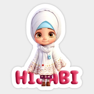 Chibi Hijabi Sticker